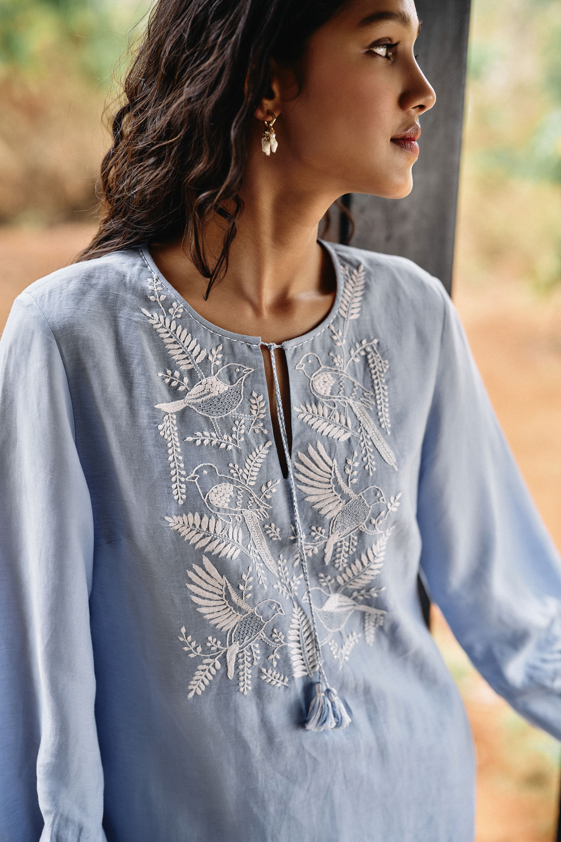 MOND / nui mond Check over blouse ヌイモンド MGNUM2607 – Moon Goddess Couture